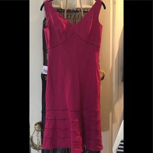 Ann Taylor Pink Fuchsia Sun Dress XS NWT
