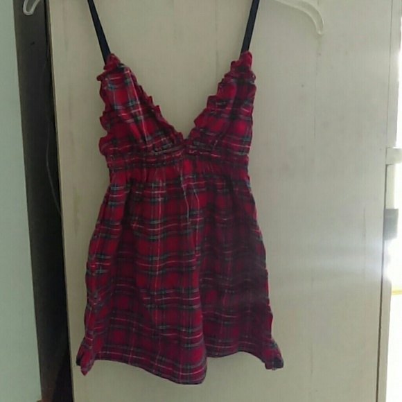 Sleepwear | Sexy Flannel Night Shirt 
