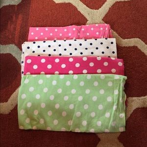 4 receiving blankets