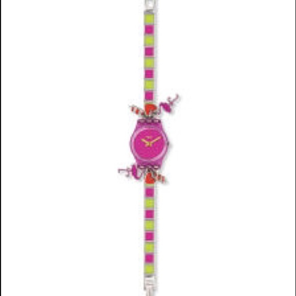 Super cute flamingo swatch