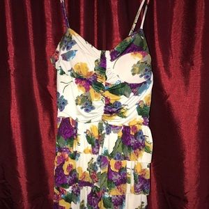 Pretty floral summer dress
