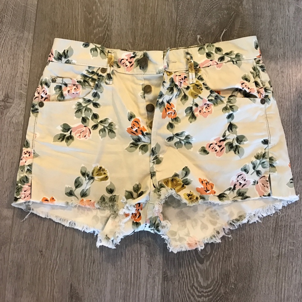 Citizens of Humanity Floral Shorts