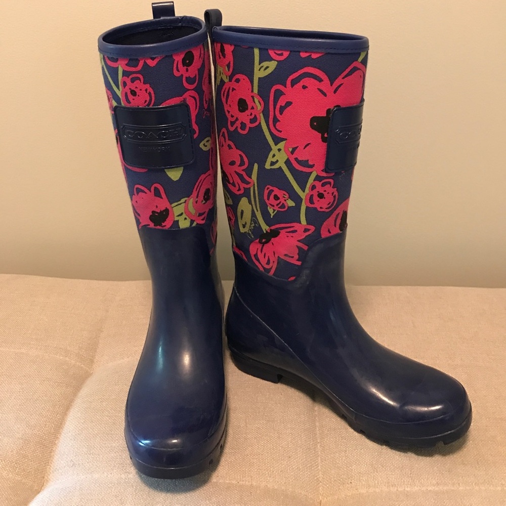 Coach Rain Boots