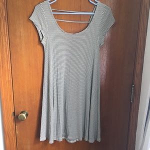 Pin Striped American Eagle Dress