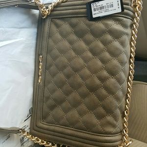 Beautiful bebe cross body olive