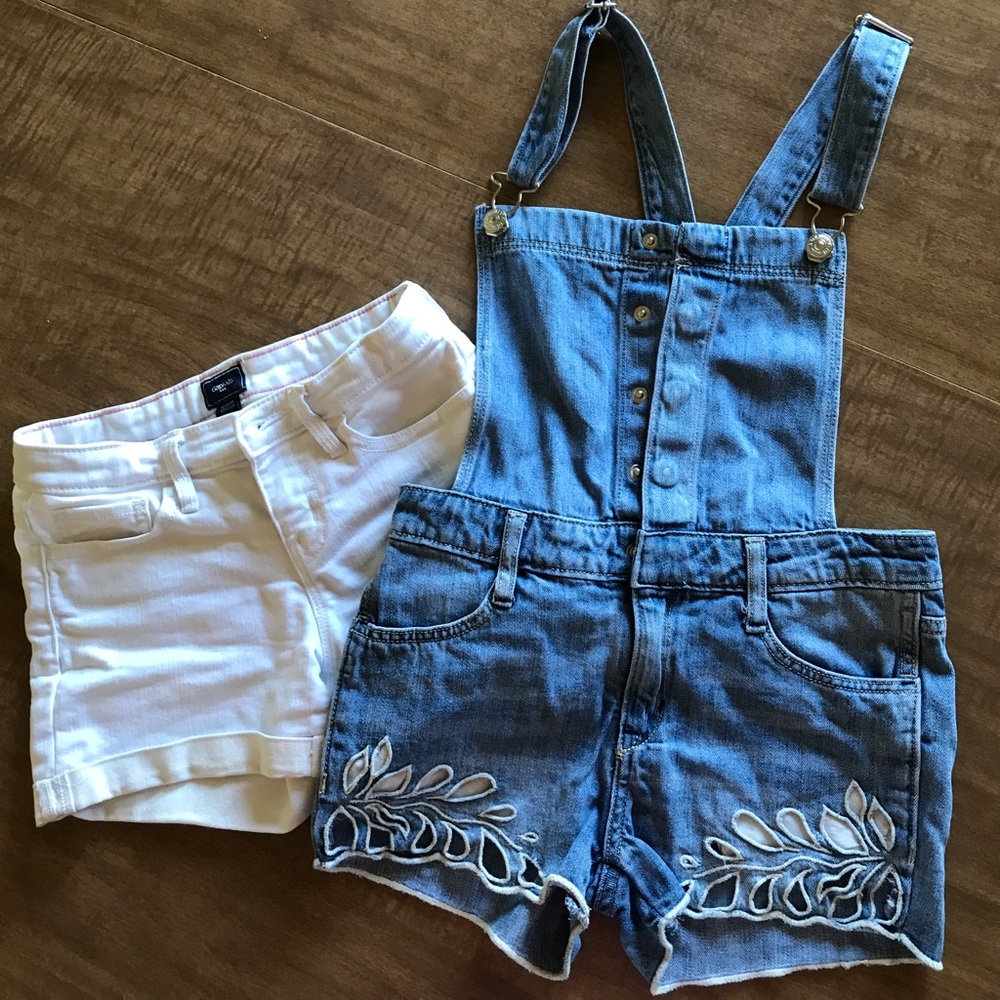 GapKids and H&M girls shorts