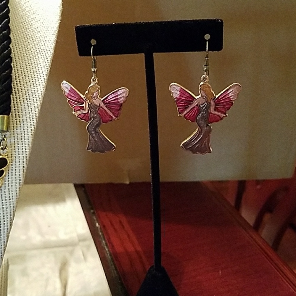 Angel hanging Earring