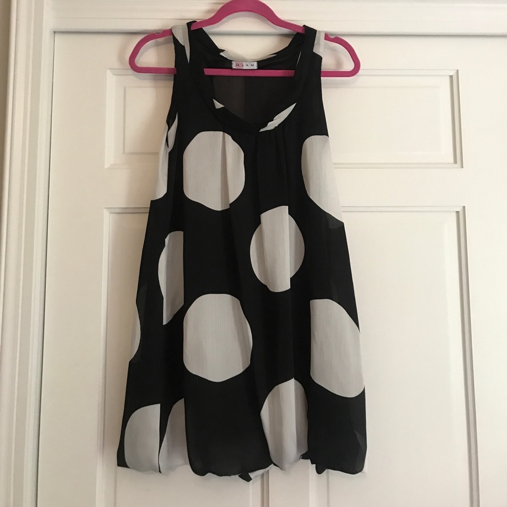 Polk-a-Dot Babydoll Dress
