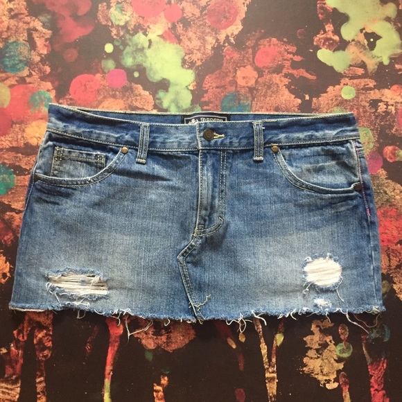PINK Victoria's Secret Dresses & Skirts - VS PINK Jean Mini Skirt