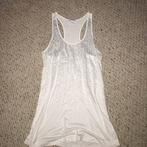 Sequin tank top