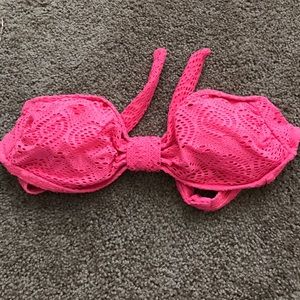 Strapless bikini top