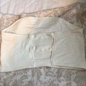 American Eagle bandeau in cream NWOT