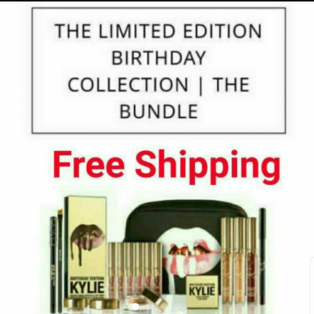 Full Kylie Birthday Holiday Collection NEW 2016
