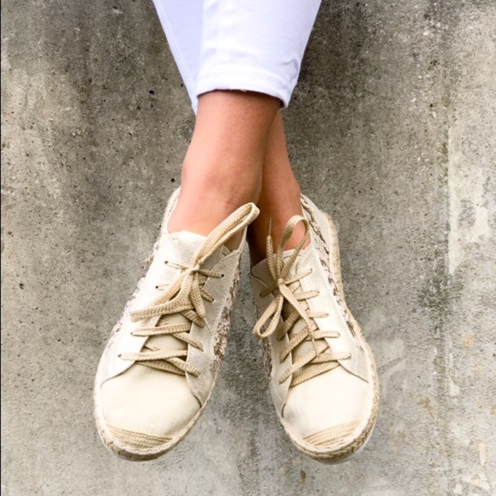 🌸 Sequin Espadrille Sneakers - Picture 4 of 5