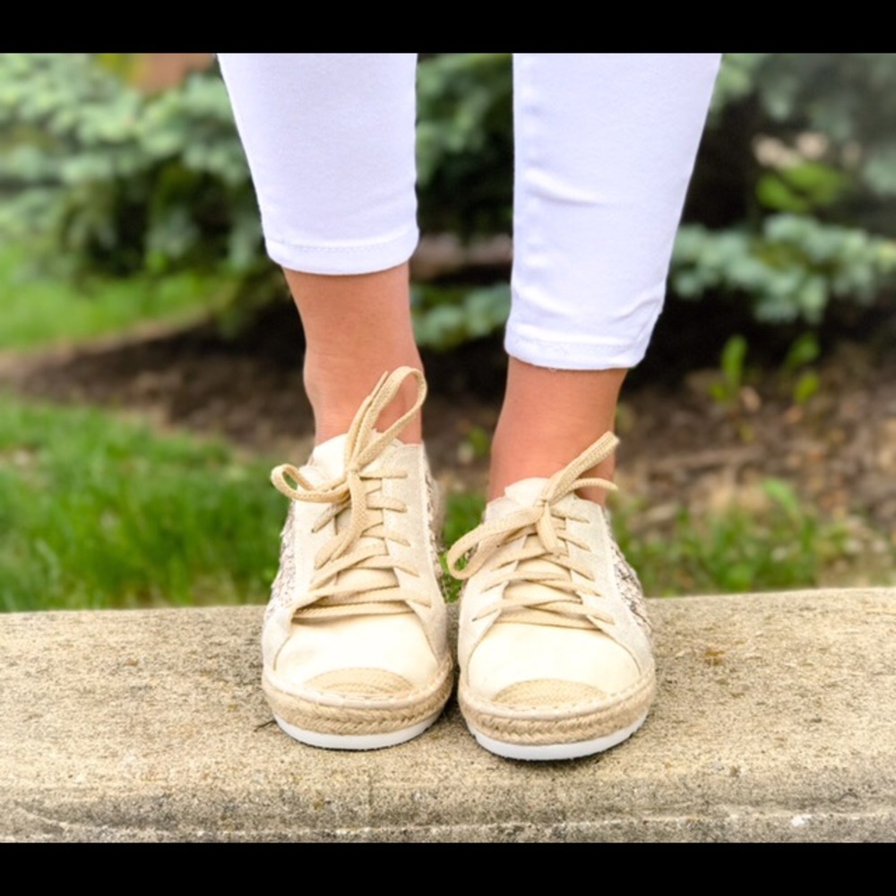 🌸 Sequin Espadrille Sneakers - Picture 5 of 5