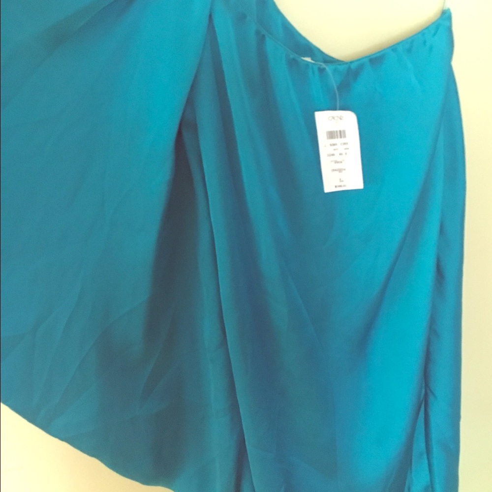 Darlene off the shoulder Cache aqua dress size 4!!
