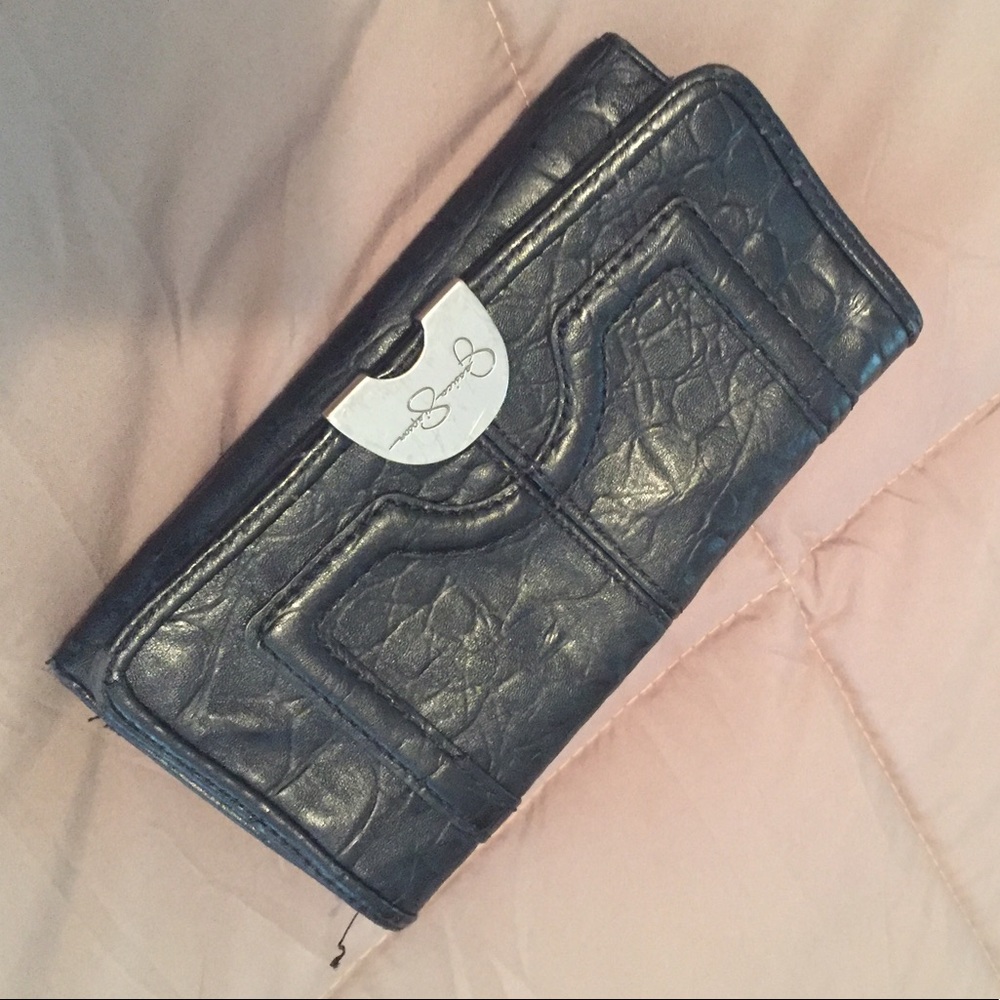 Black trifold wallet