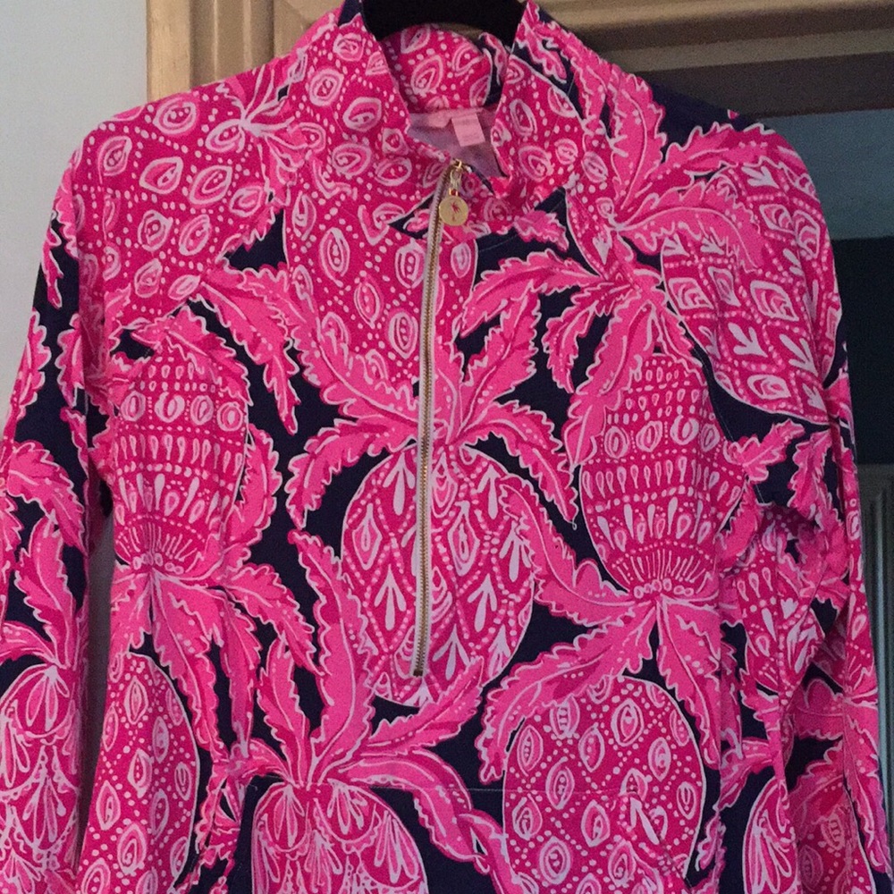 Lilly Pulitzer coco safari popover, size m, EUC