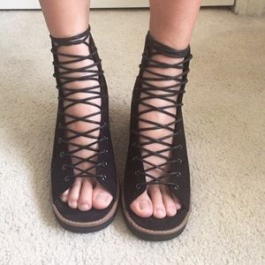 ASOS Racer Lace Up Boots