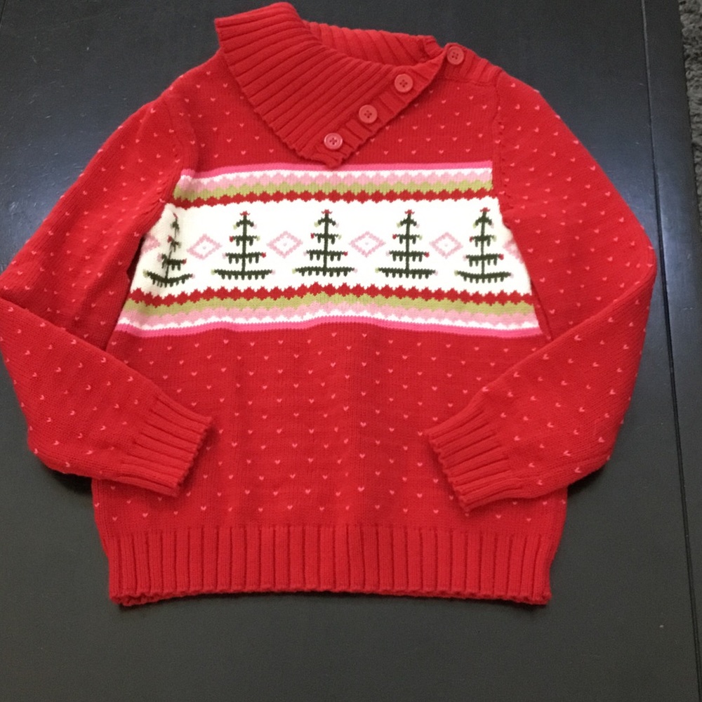 Gymboree holiday fair isle style sweater