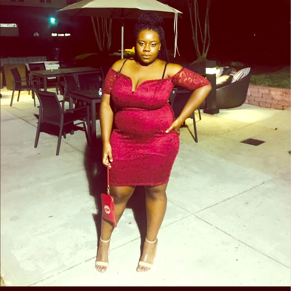 Wine Dress