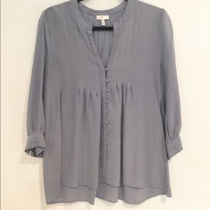 Joie Silk Peasant Top, Size: medium
