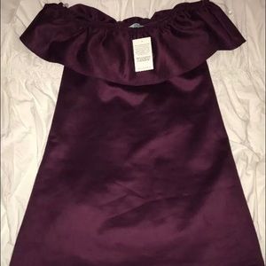 Karlie Off-the-Shoulder Shift Dress