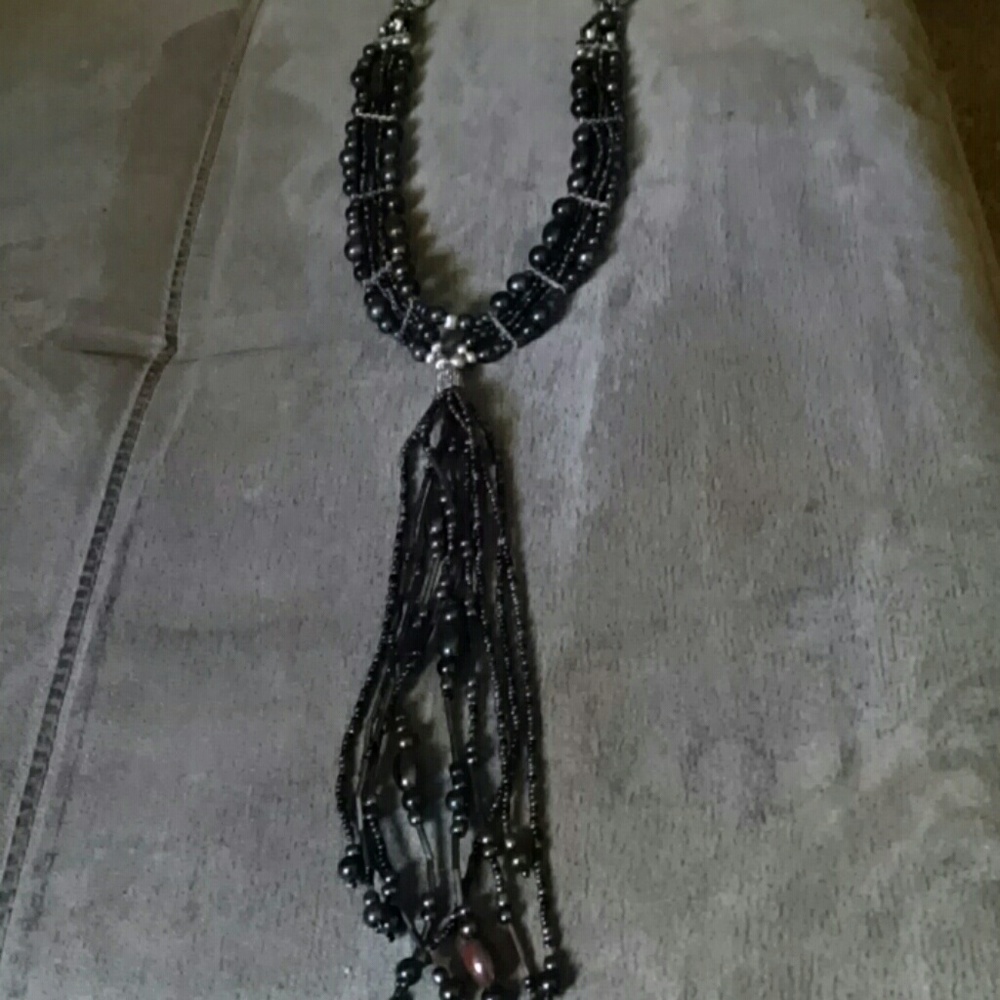 Handmade necklace with magnet clasp