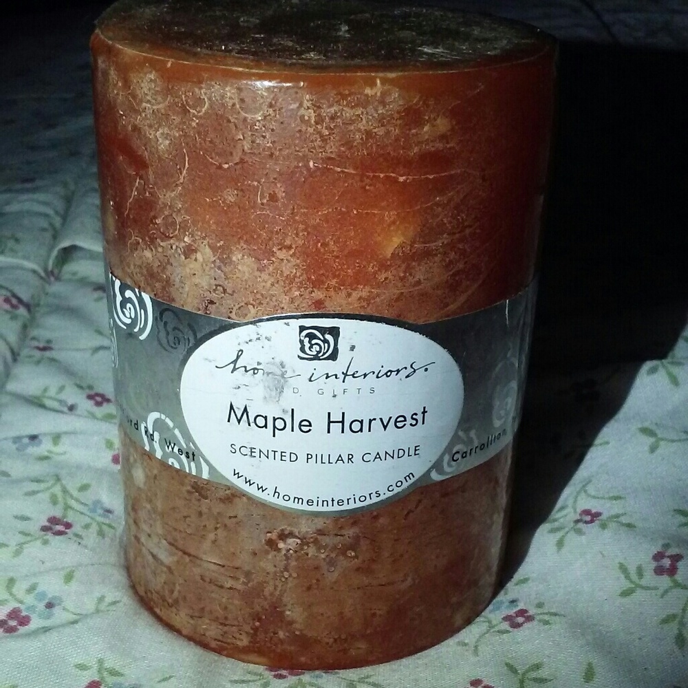 Maple harvest candle