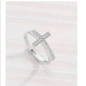 Silpada Retired .925 Sterling silver & CZ Ring