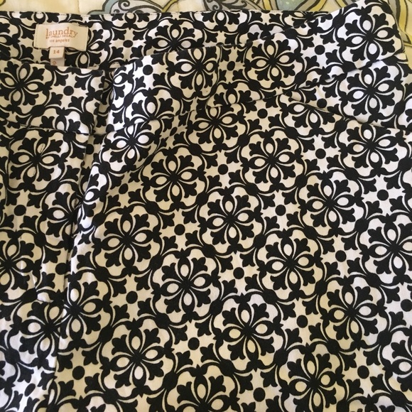 Black and white slacks - Picture 2 of 2