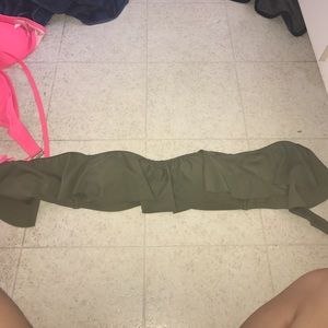 Off the shoulder bathing suit top