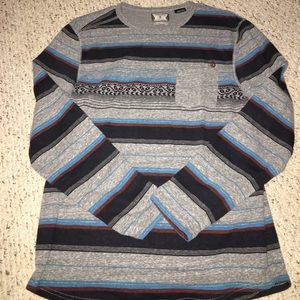Tribal striped long sleeve