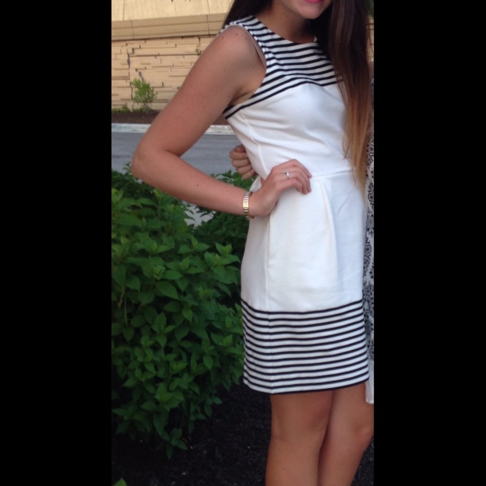 Madewell striped dress