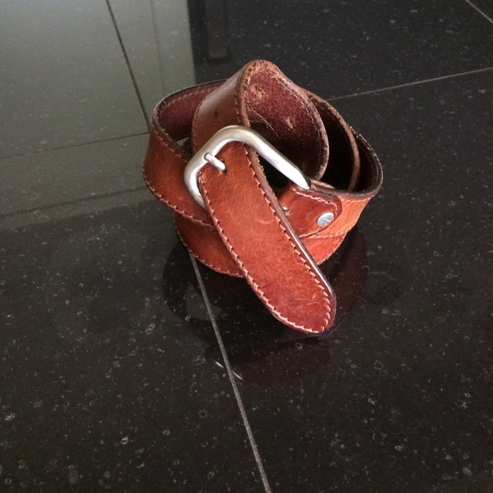 *SOLD* Italian Leather Belt