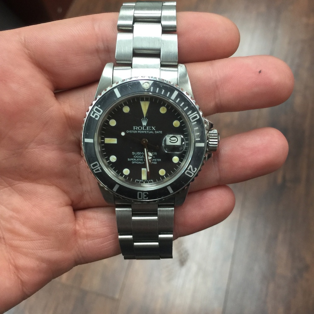 Vintage Rolex Men's Submariner - Ref#16800