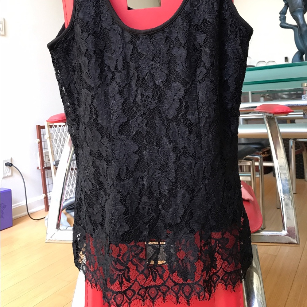 BB Dakota lace tank top
