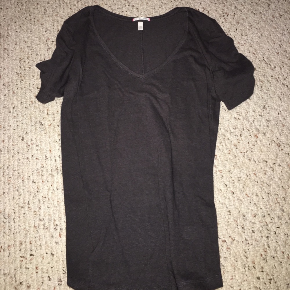 Grey v neck