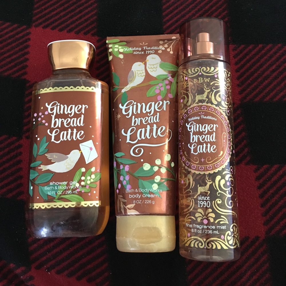 Bath and Body Works Gingerbread Set