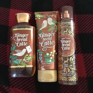 Bath and Body Works Gingerbread Set