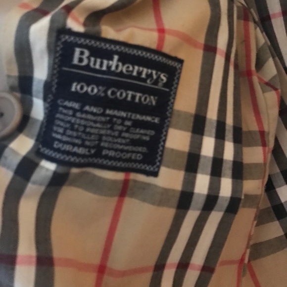 VINTAGE Burberry Rain Coat - Picture 4 of 6