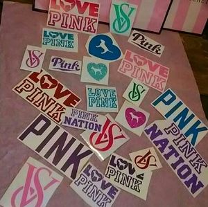 All PINK decals