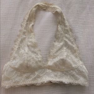 Free people galloon halter bra