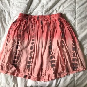 Tie dye skirt