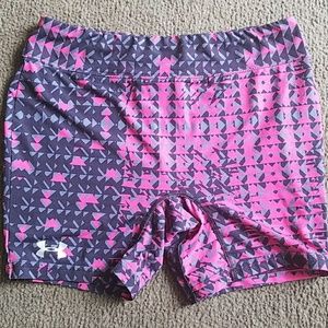 Under armour spandex shorts