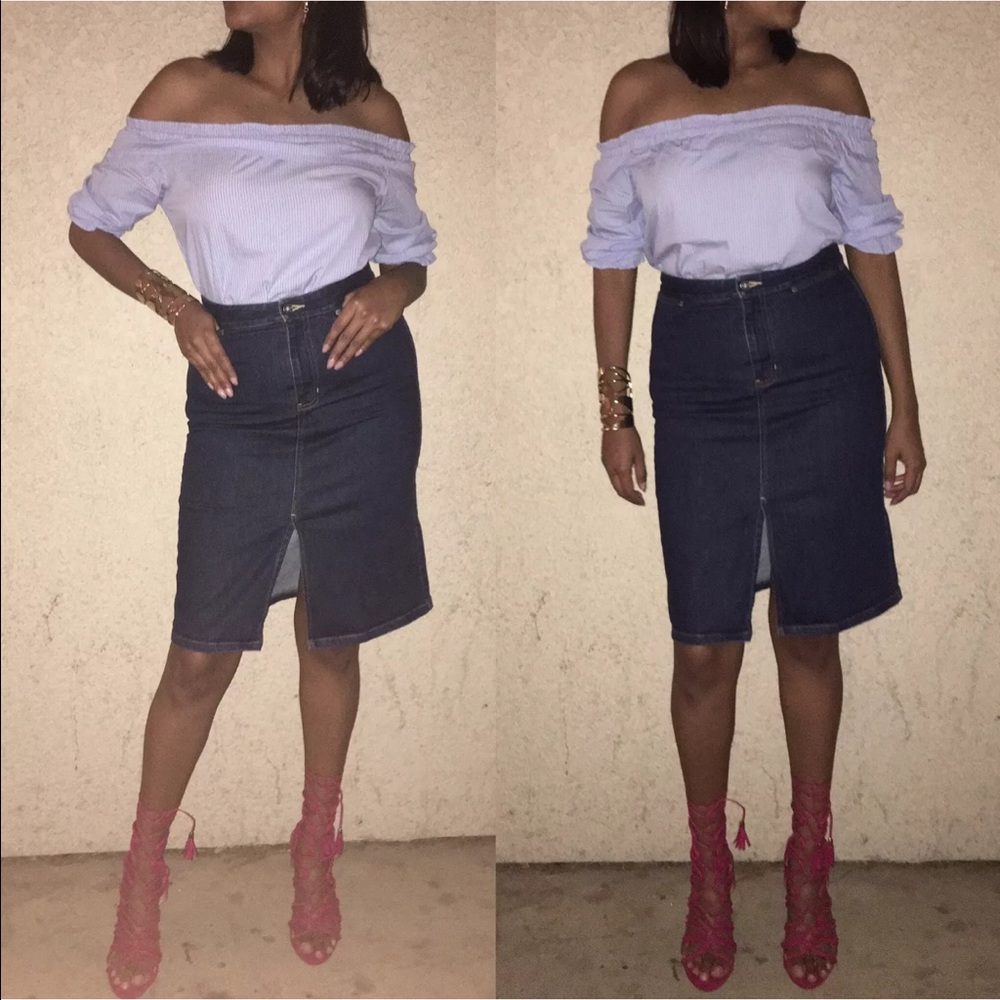 Gap denim skirt size 8