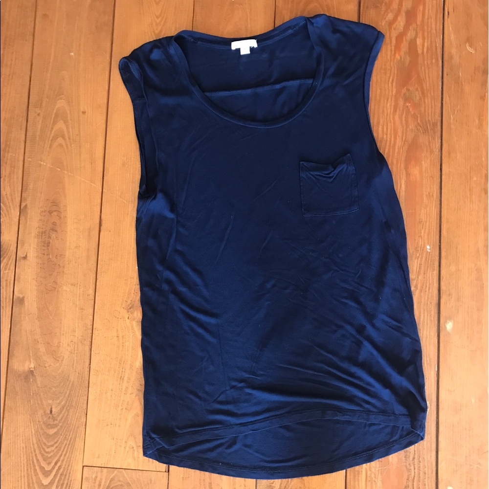 Navy GAP Blouse