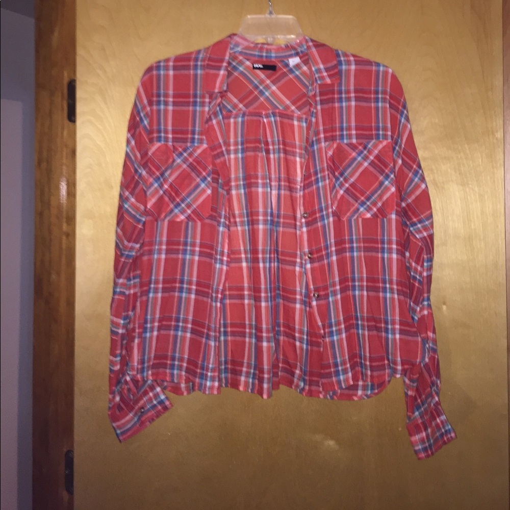 BDG Plaid Button Up