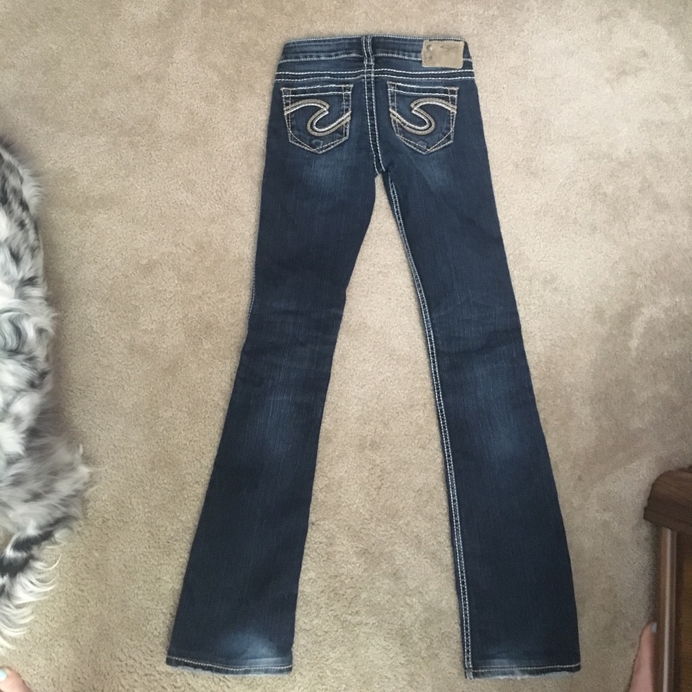 Silver jeans