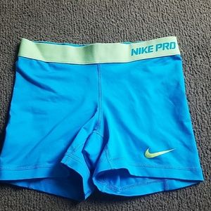 Nike Pro spandex shorts